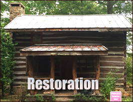 Historic Log Cabin Restoration  Penhook, Virginia